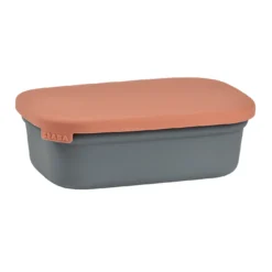 Brotdose aus Keramik Mineral/ Terracotta