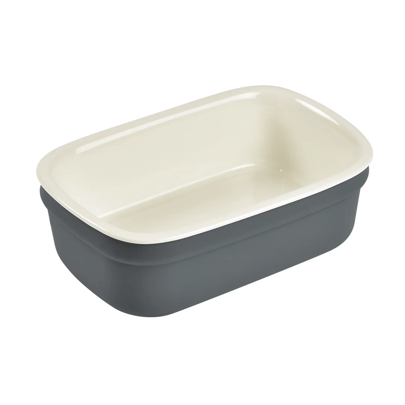 Brotdose aus Keramik Mineral/ Salbeigrün