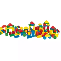 Bunte Holzbausteine
