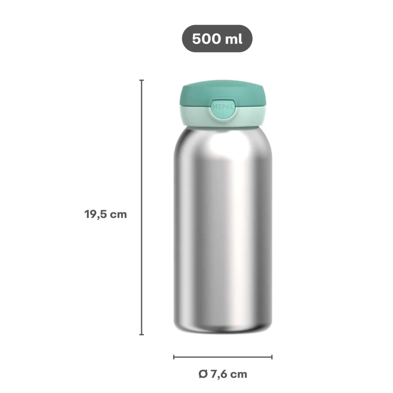 Campus Isolierflasche mit Klappdeckel 500 ml - Paw Patrol Pups