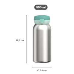 Campus Isolierflasche mit Klappdeckel 500 ml - Forest Friends