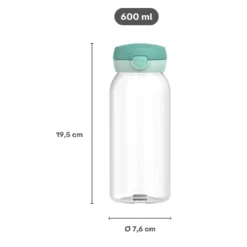 Campus Trinkflasche mit Klappdeckel 600 ml - Cool mint