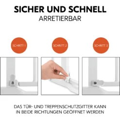 Clear Step Autoclose 2 White 75-80 cm