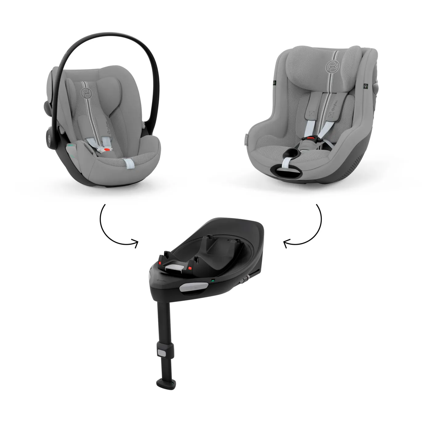 Cloud G i-Size Plus Stone Grey