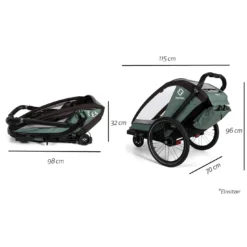 Cocoon One Einsitzer Green/Black