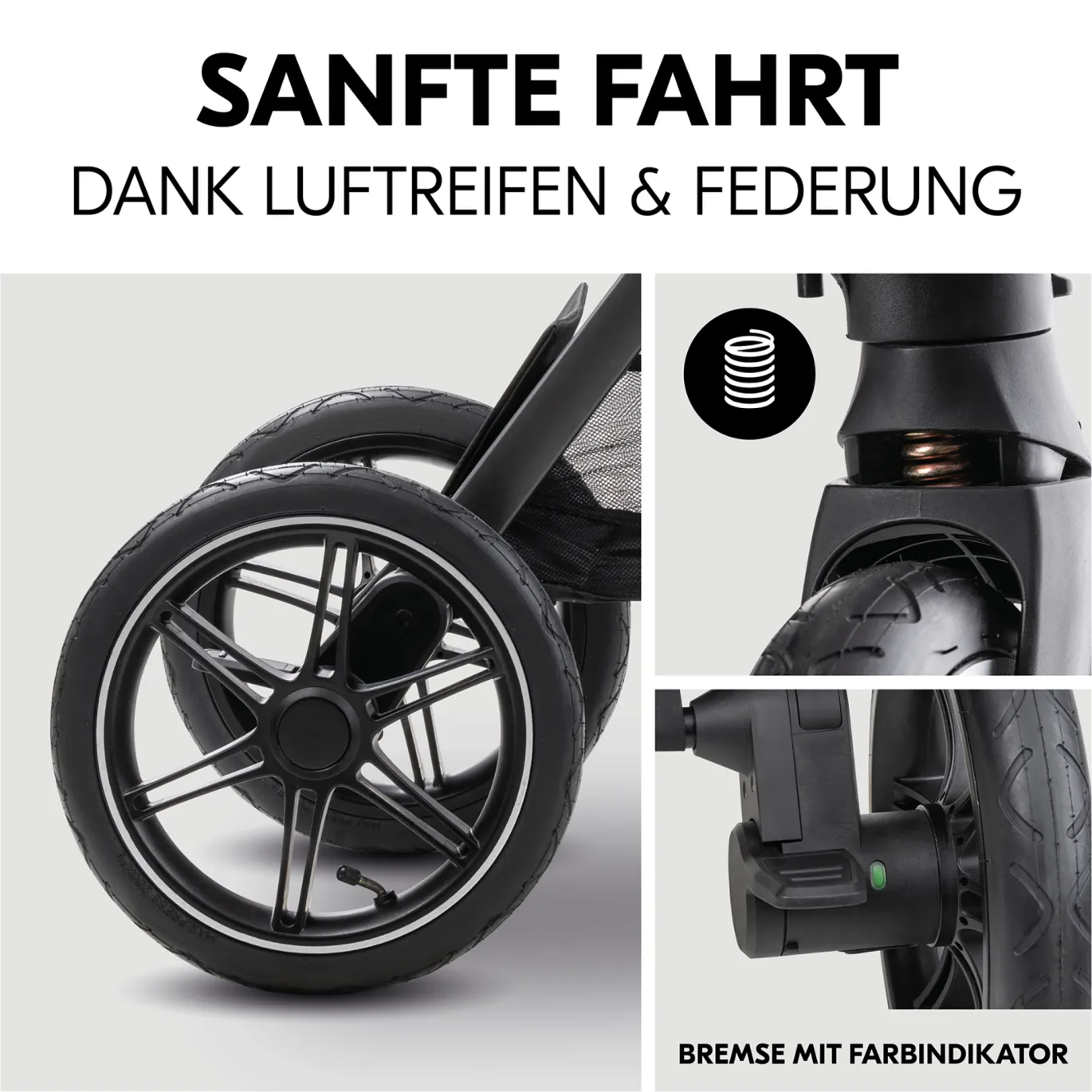 Comfort n Care Air Set Dark Grey