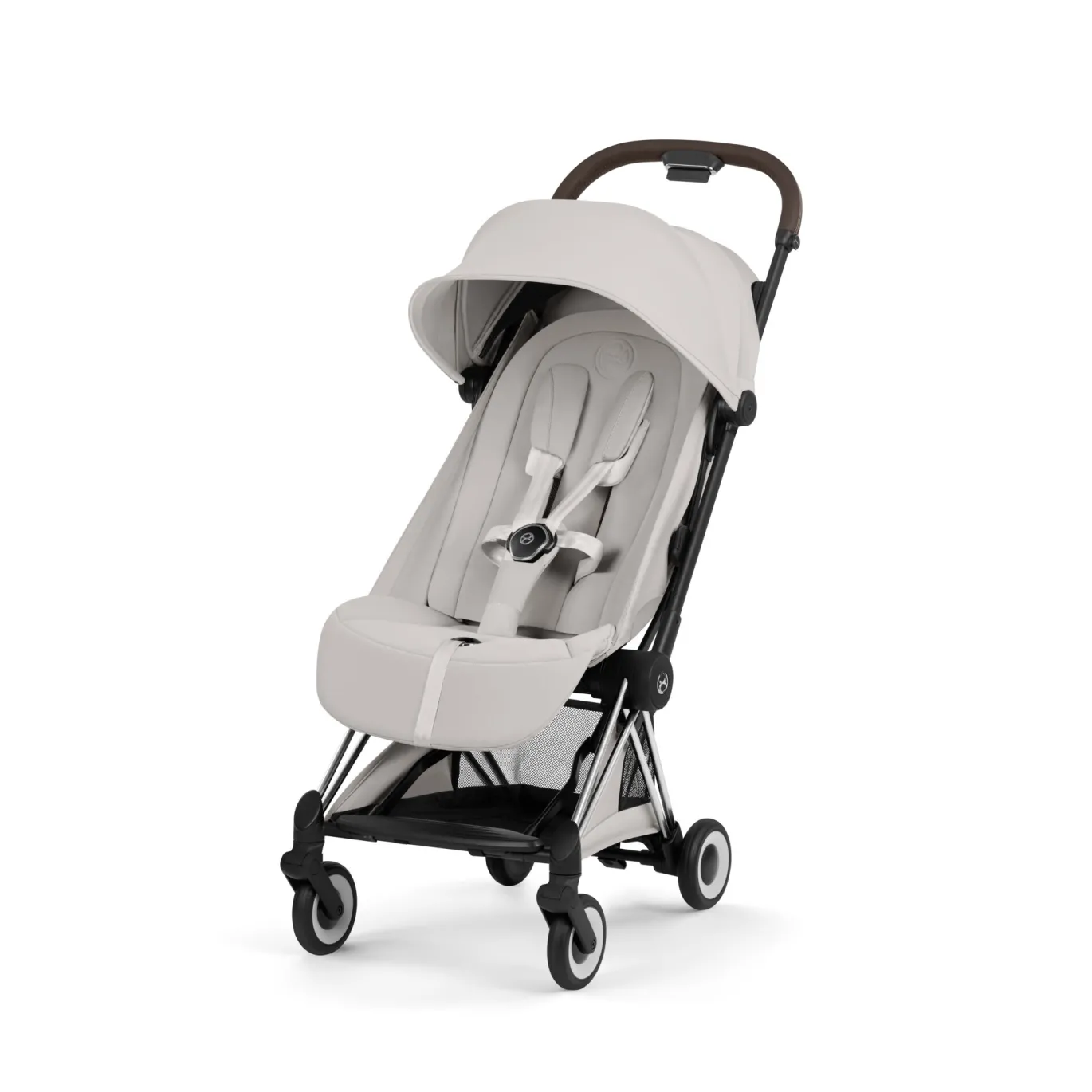 Coya Style Light Grey / Chrome Brown Rahmen