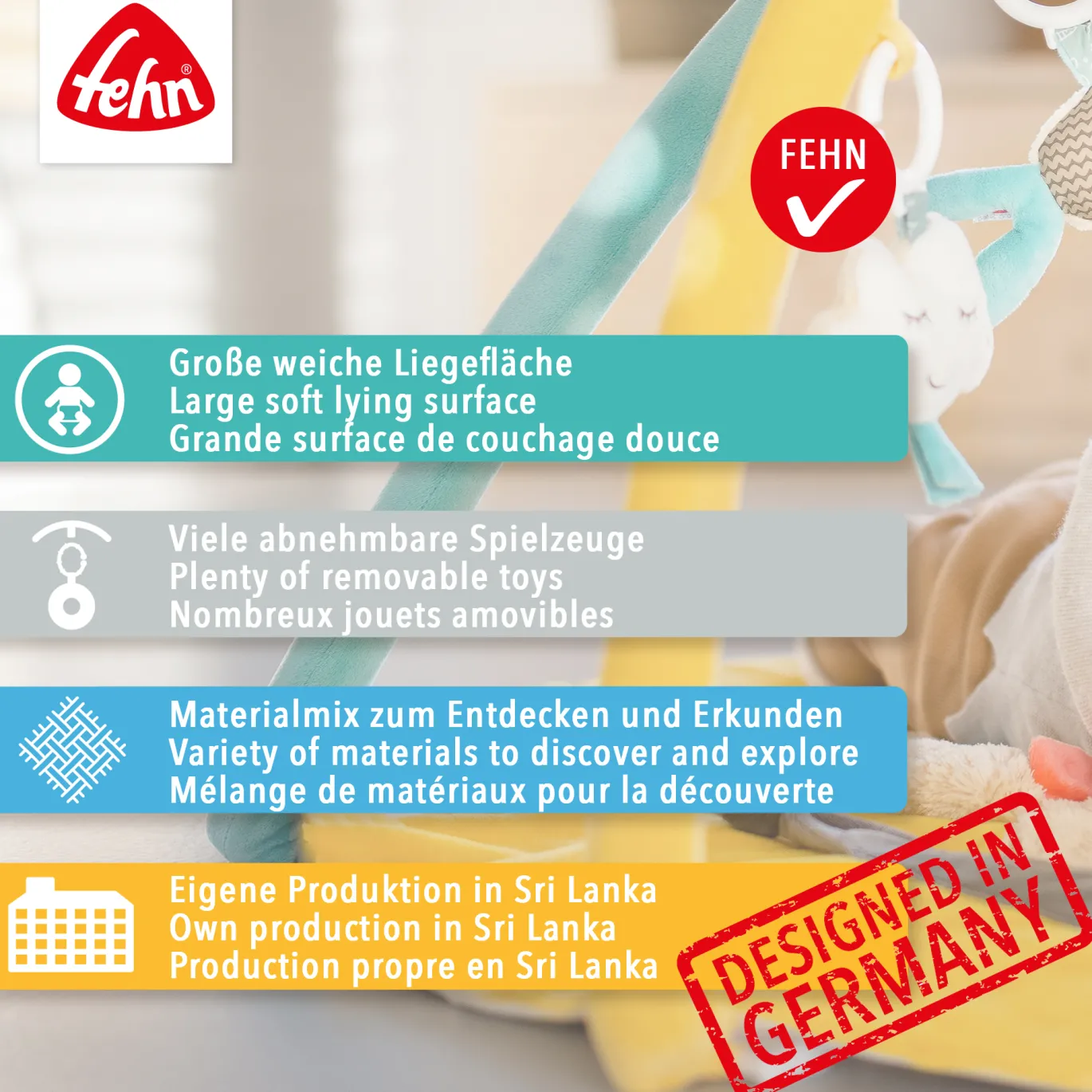 3D Activity Decke Faultier