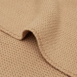 Decke Basic Knit Biscuit 75 x 100 cm