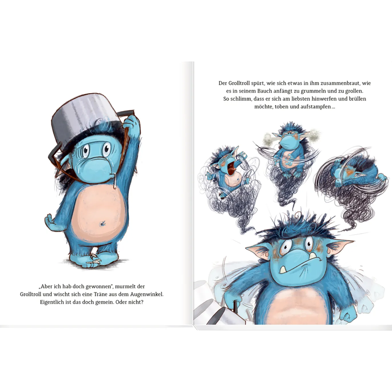 Der Grolltroll ... will Erster sein