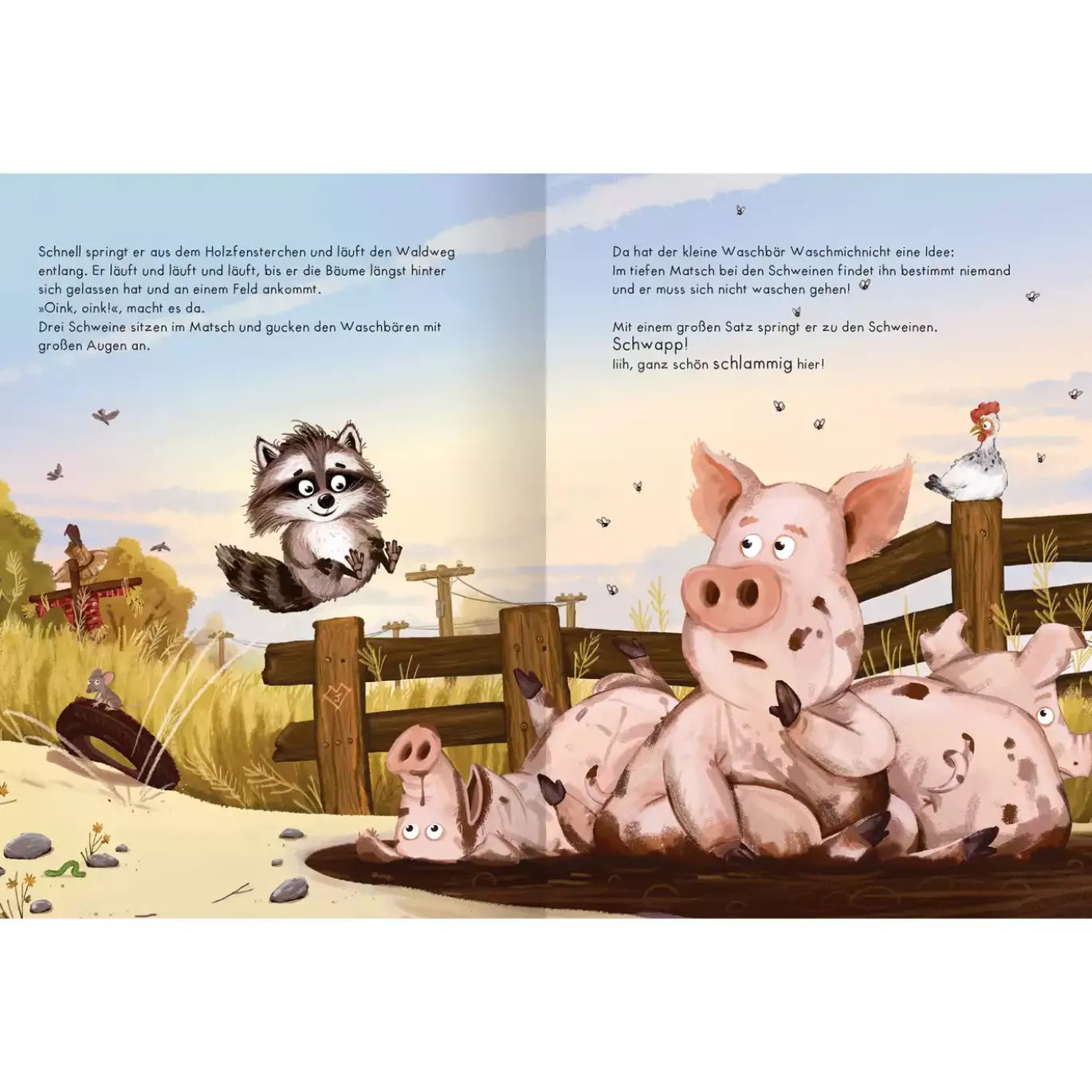 Der kleine Waschbär Waschmichnicht