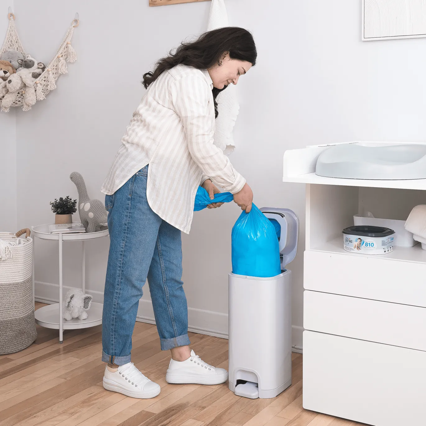 Diaper Genie Windeleimer Select Lilly White