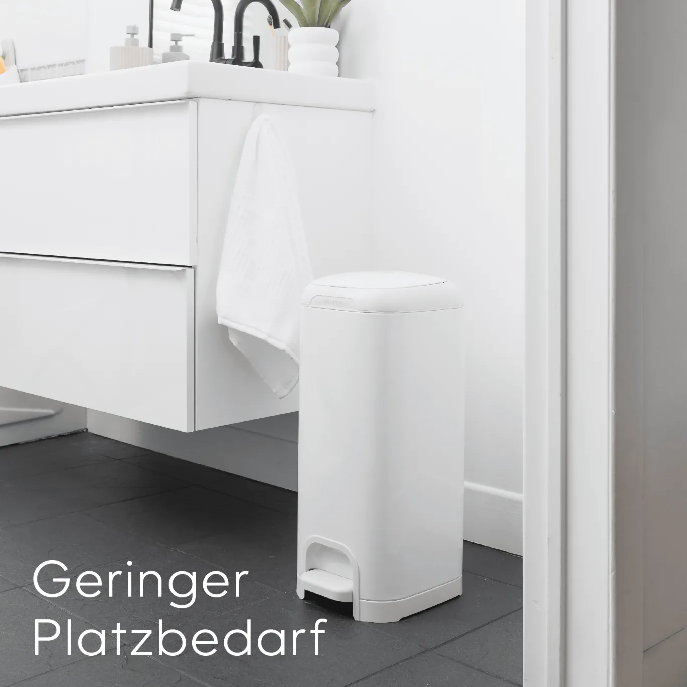 Diaper Genie Windeleimer Select Lilly White