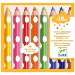 8 dicke Buntstifte