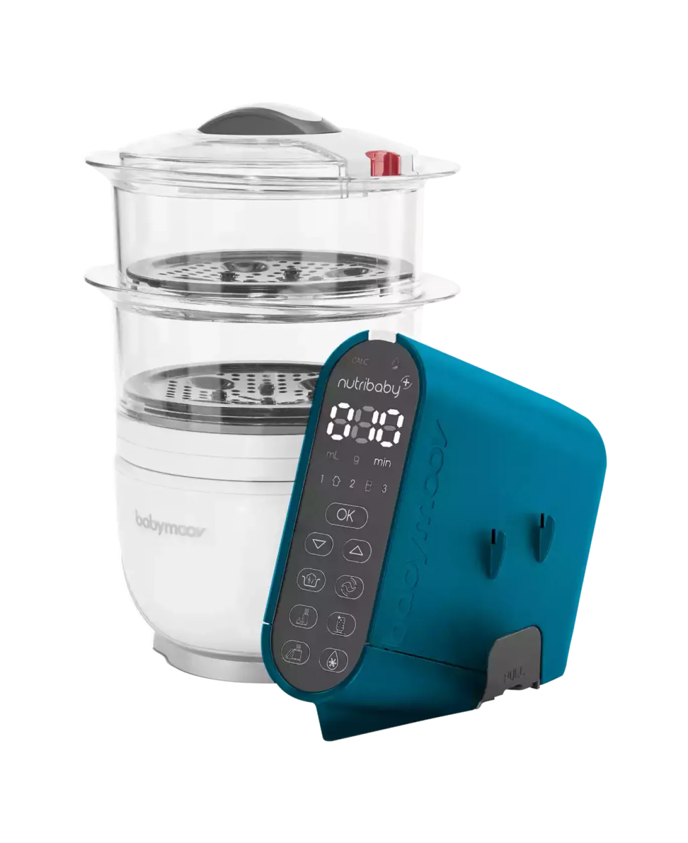 Displaygehäuse Nutribaby + Arctic Blue