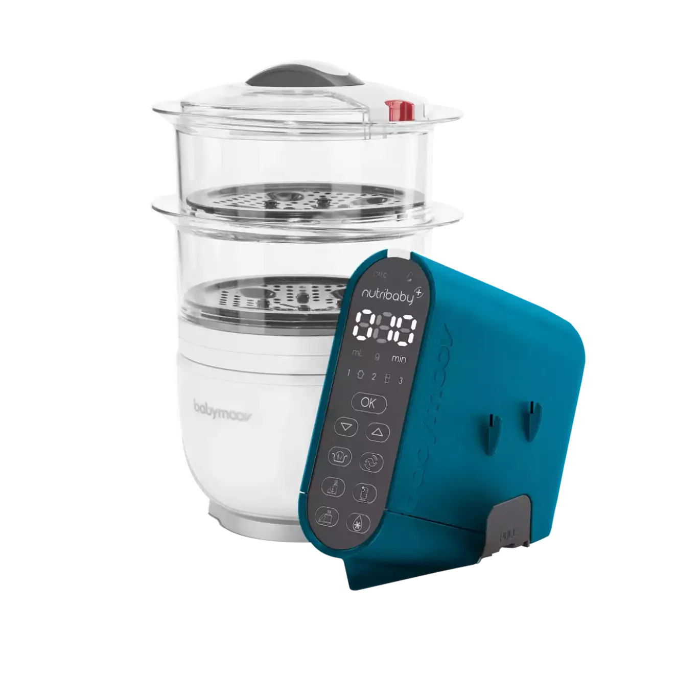 Displaygehäuse Nutribaby + Arctic Blue