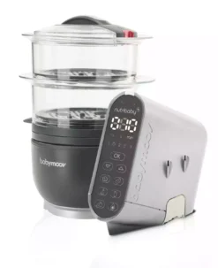 Displaygehäuse Nutribaby + Aluminium-Effekt