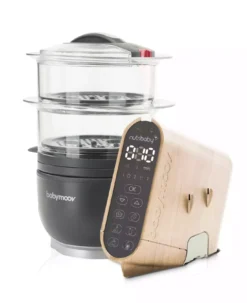 Displaygehäuse Nutribaby + Holz-Effekt