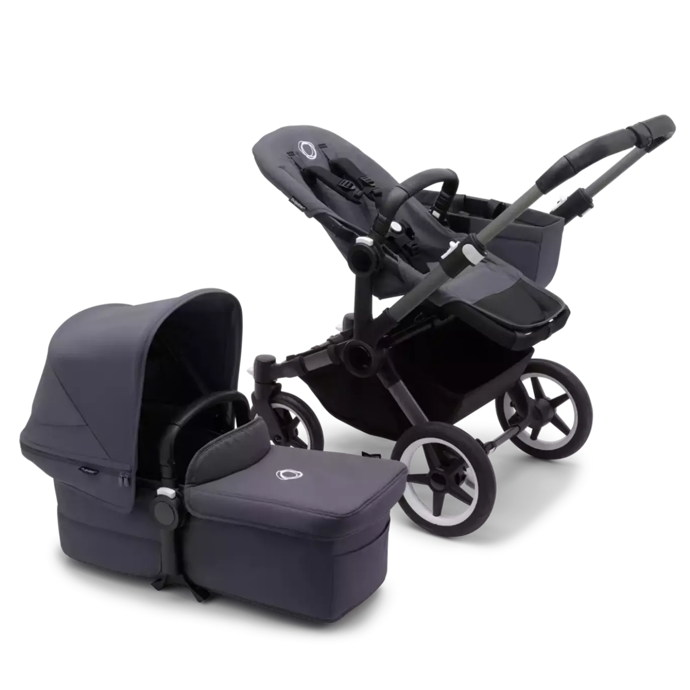 Donkey 5 Mono-Kinderwagen, erweiterbar, Stormy Blue