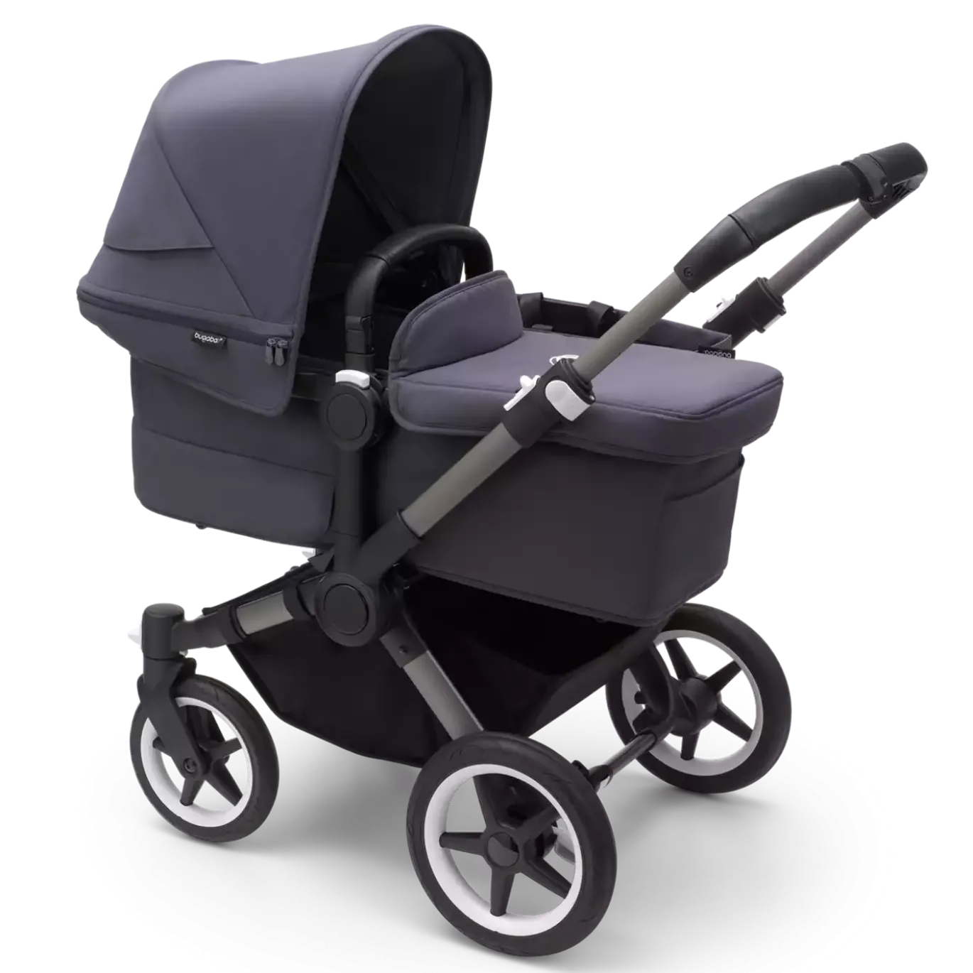 Donkey 5 Mono-Kinderwagen, erweiterbar, Stormy Blue
