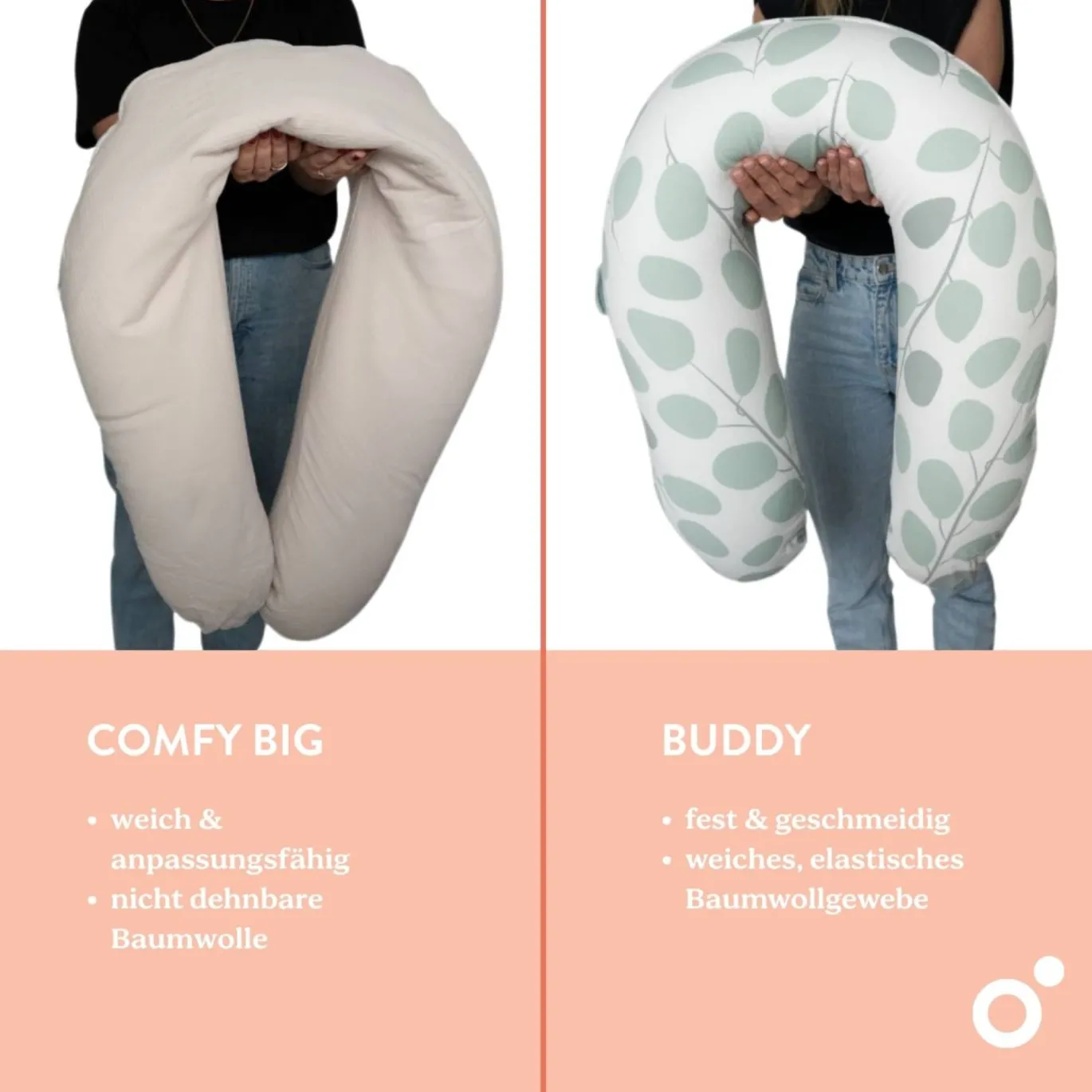 Doomoo Stillkissen BUDDY Flower Pink 180cm