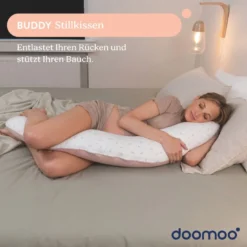Doomoo Stillkissen BUDDY Flower Pink 180cm