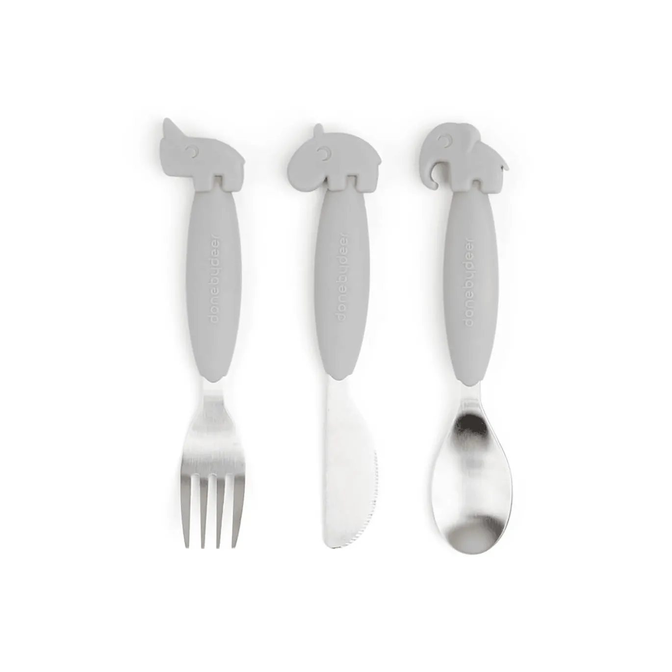 Easy Grip Besteck-Set Deer Friends