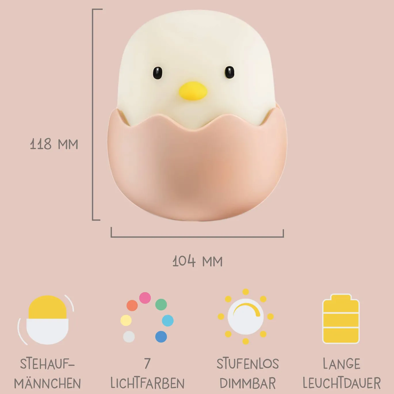 EGGY EGG Nachtlicht