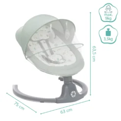 elektrische Wippe Stella Grün