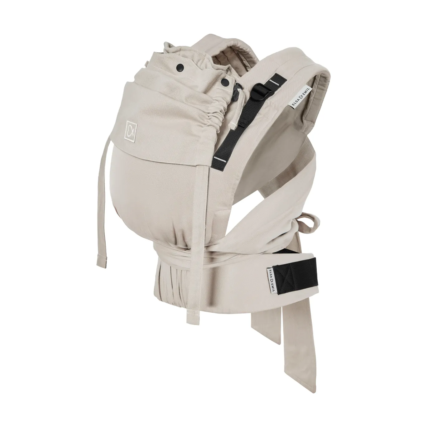 ELSA & EMIL Babytrage HUGIFY Halfbuckle Kängurubeige