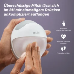 Elvie Curve Silikon-Handmilchpumpe