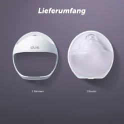 Elvie Curve Silikon-Handmilchpumpe