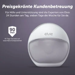 Elvie Curve Silikon-Handmilchpumpe