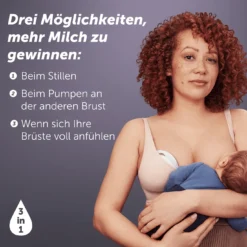 Elvie Curve Silikon-Handmilchpumpe