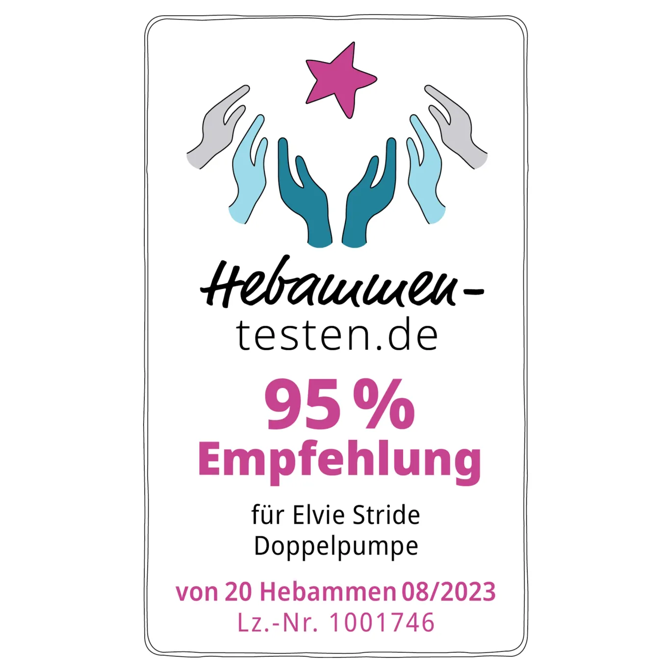Elvie Stride - Elektrische Einzelpumpe