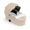 e-Priam Comfort Cozy Beige mit Rahmen in Matt Black 26