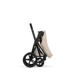 e-Priam Comfort Cozy Beige mit Rahmen in Matt Black 26