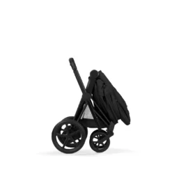 e-Priam Comfort Sepia Black mit Rahmen in Matt Black 26