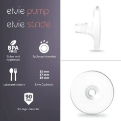 2er Pack Stillhütchen Elvie Pump/Stride M 17mm