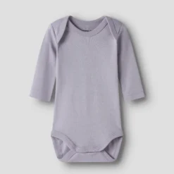 3er-Pack Langarmbody Lilac Marble