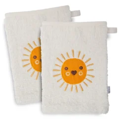 2er-Pack Waschhandschuhe Sonne