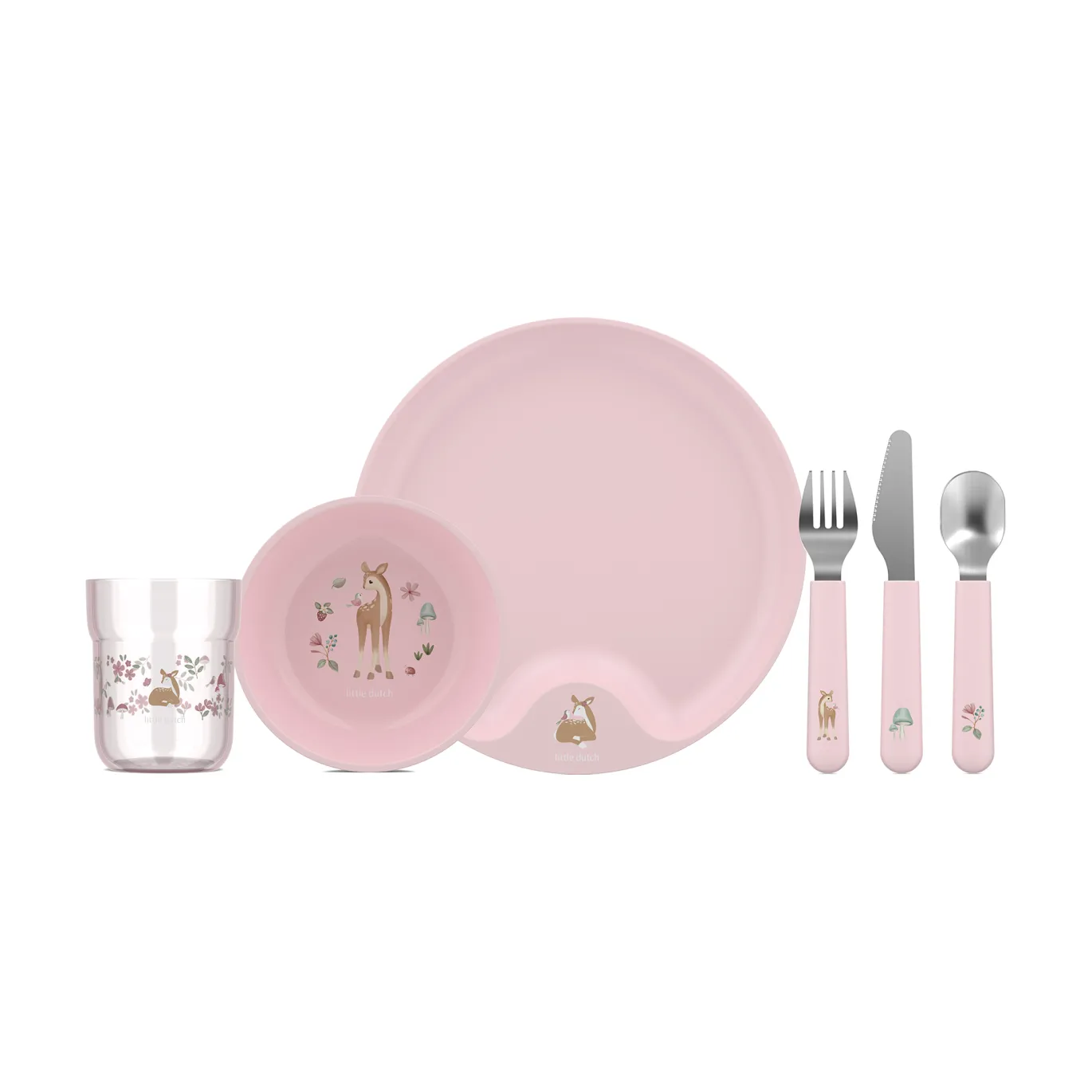 6er-Set Kindergeschirr Mio Fairy Garden