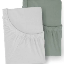 2er Set Jersey Spannbetttücher 40 x 90 cm
