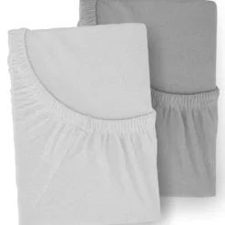 2er Set Jersey Spannbetttücher bis 70 x 140 cm