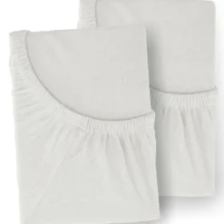 2er Set Jersey Spannbetttücher bis 70 x 140 cm