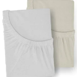 2er Set Jersey Spannbetttücher bis 70 x 140 cm