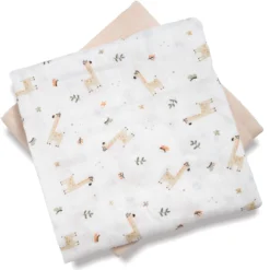 2er Set Pucktücher Giraffe