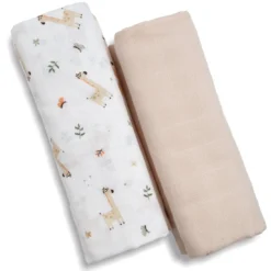 2er Set Pucktücher Giraffe