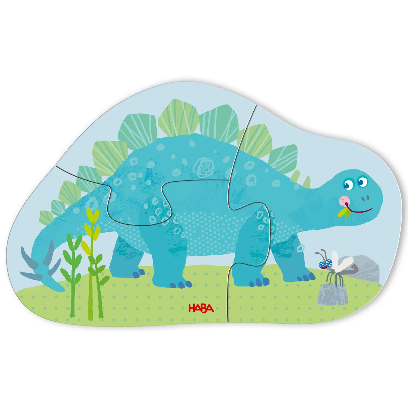 6 erste Puzzles Dinos
