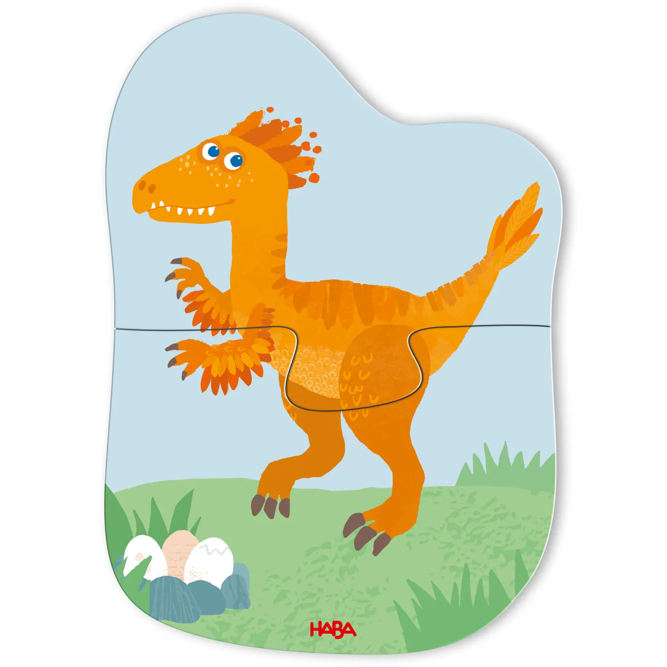 6 erste Puzzles Dinos